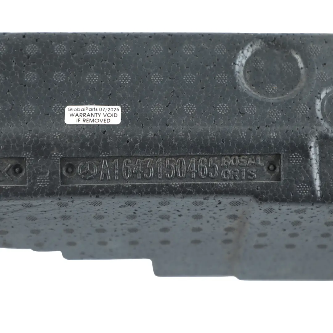 Impact Absorber Rear Left N/S Bumper Foam Panel to Mercedes ML W164 with Part number A1643150465 Mercedes ML W164 Impact Absorber Rear Left N/S Bumper Foam Panel - SKU A1643150465 - Part number A1643150465