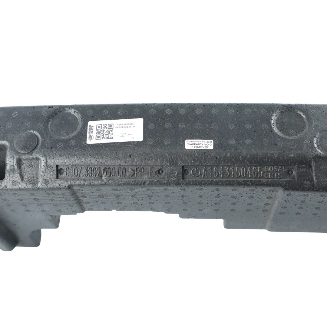 Mercedes ML W164 Absorbedor Impacto Trasero Izquierdo Parachoques - SKU A1643150465 - Número de pieza A1643150465