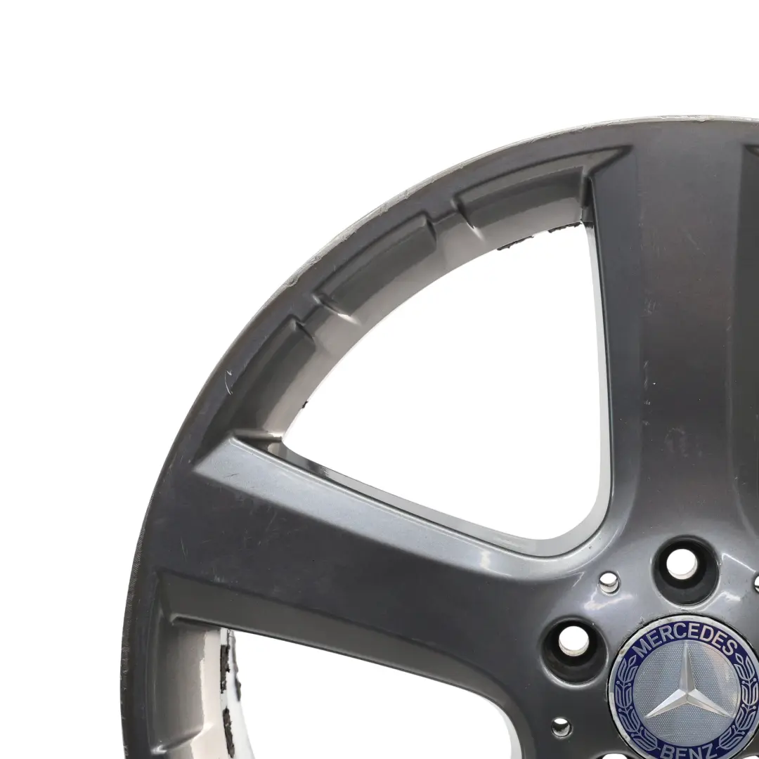 Grey Alloy Wheel Rim 20" 8,5J ET:56 to Mercedes ML W164 with Part number A1644011102 Mercedes ML W164 Grey Alloy Wheel Rim 20" 8,5J ET:56 - SKU A1644011102-3 - Part number A1644011102