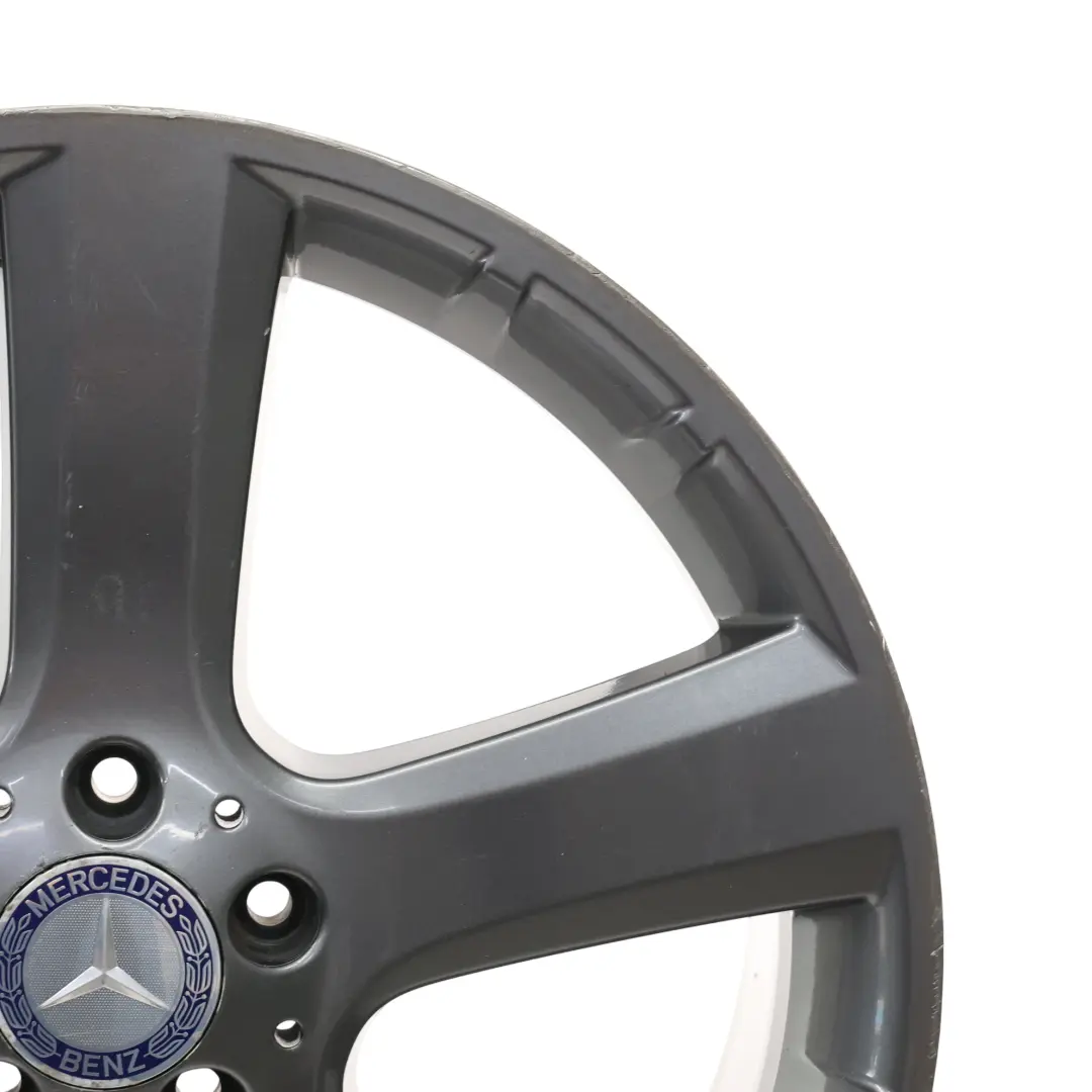 Grey Alloy Wheel Rim 20" 8,5J ET:56 to Mercedes ML W164 with Part number A1644011102 Mercedes ML W164 Grey Alloy Wheel Rim 20" 8,5J ET:56 - SKU A1644011102-3 - Part number A1644011102