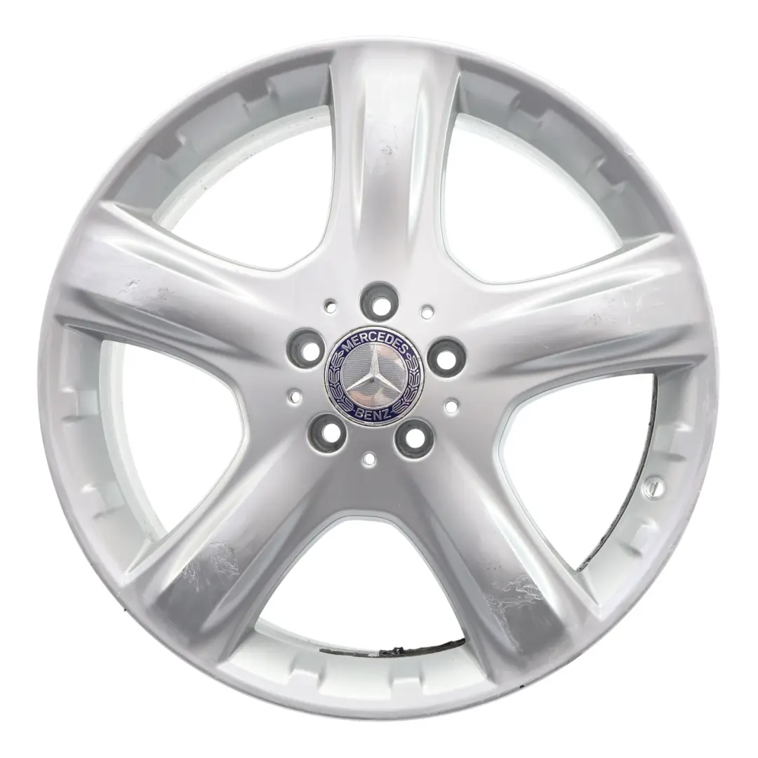 Llanta Mercedes W164 Llanta de aleación 5 radios 19" 8J ET:60 para con número de pieza A1644011202 Llanta Mercedes W164 Llanta de aleación 5 radios 19" 8J ET:60 - SKU A1644011202-1 - Número de pieza A1644011202