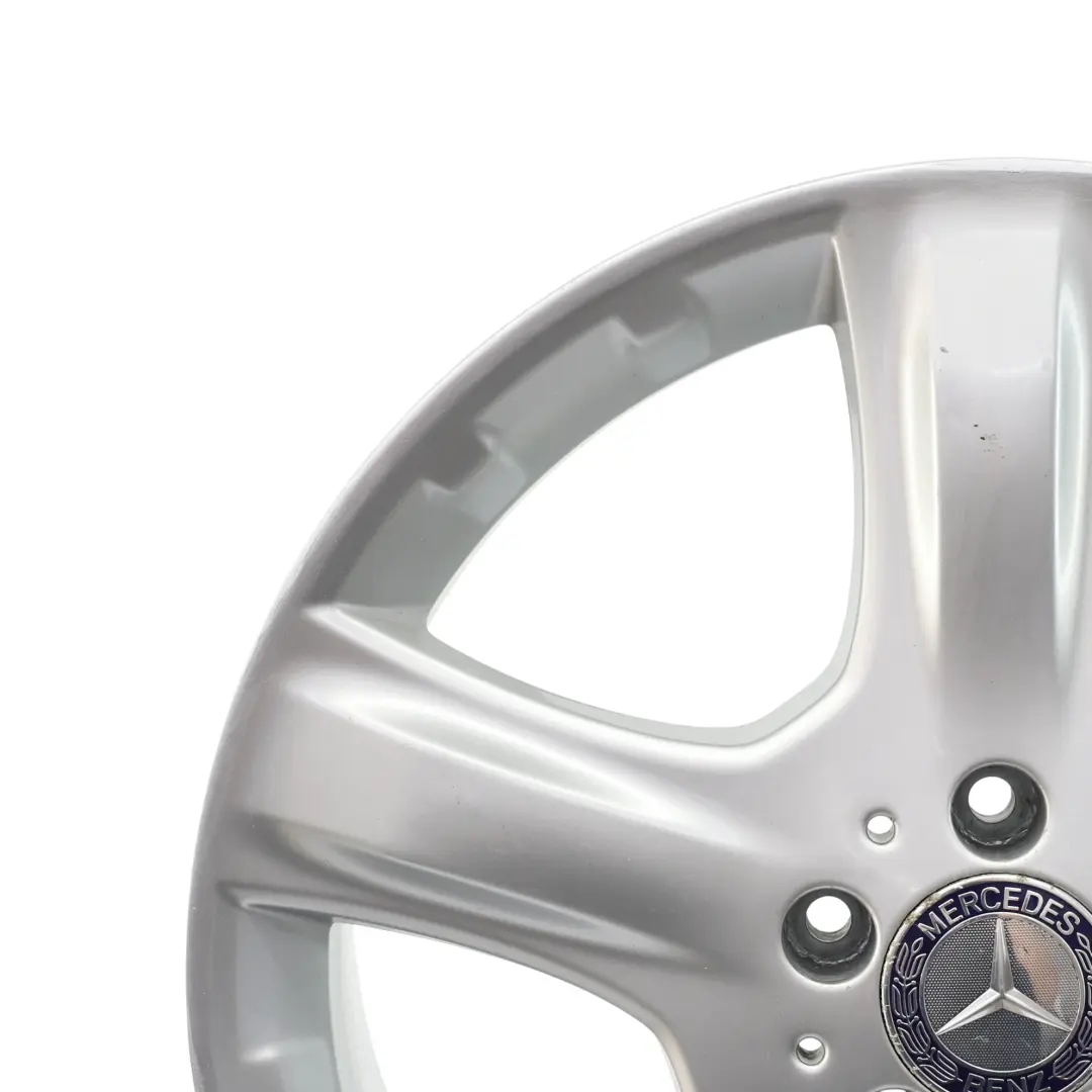 Cerchio Ruota In Lega 5 Razze 19" 8J ET:60 Argento Mercedes W164 - SKU A1644011202-2 - Numero di parte A1644011202