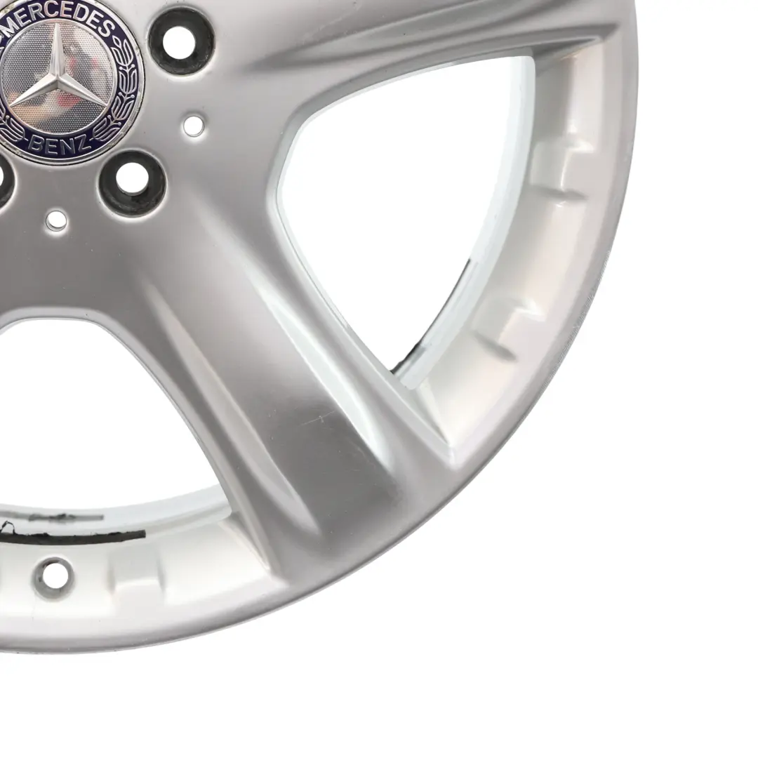 Cerchio Ruota In Lega 5 Razze 19" 8J ET:60 Argento Mercedes W164 - SKU A1644011202-2 - Numero di parte A1644011202