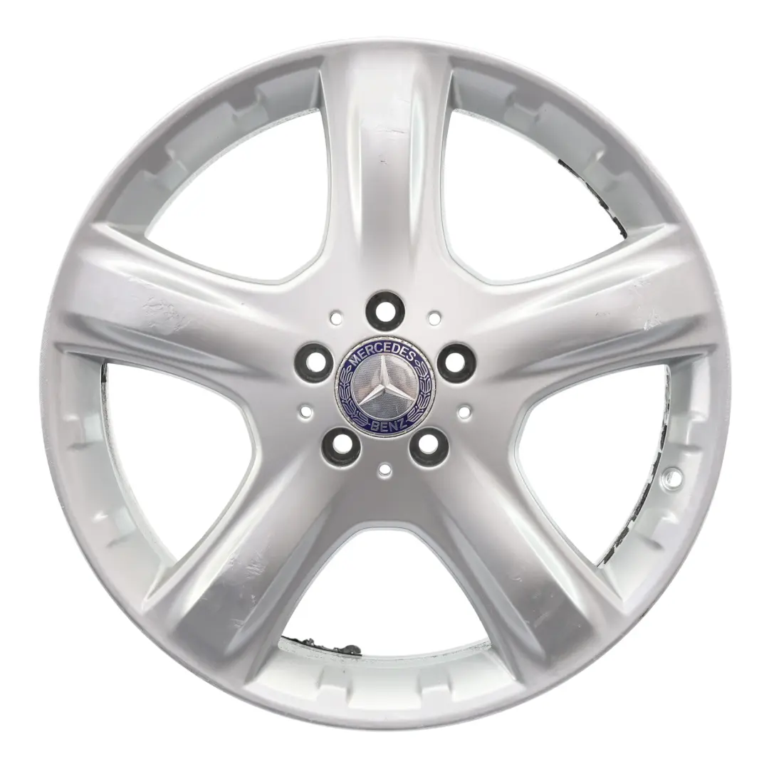 Rim Mercedes W164 Alloy Wheel Rim 5-Spoke 19" 8J ET:60 to Wheel with Part number A1644011202 Wheel Rim Mercedes W164 Alloy Wheel Rim 5-Spoke 19" 8J ET:60 - SKU A1644011202-3 - Part number A1644011202