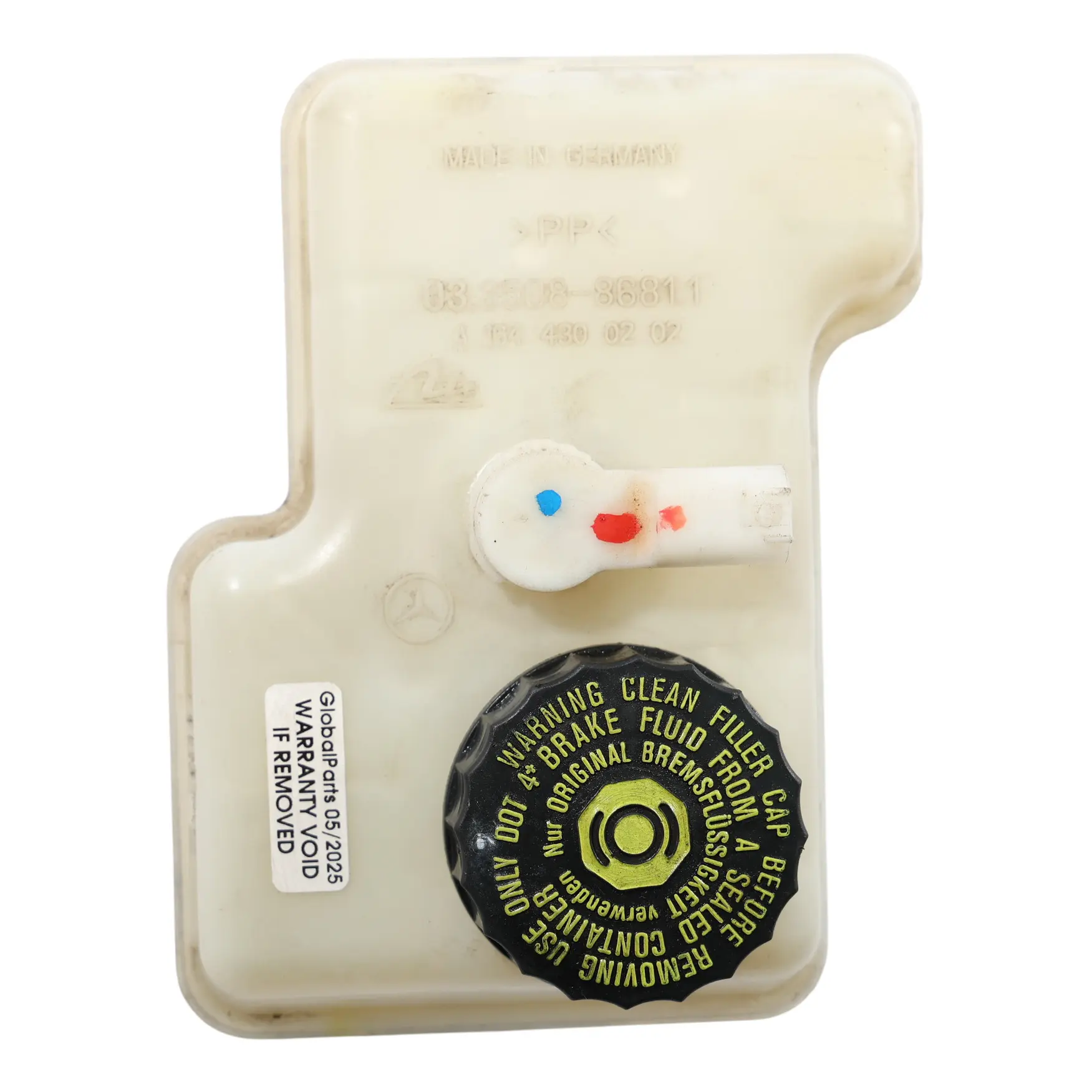 Mercedes ML W164 Brake Servo Fluid Reservoir Expansion Tank Bottle A1644300202