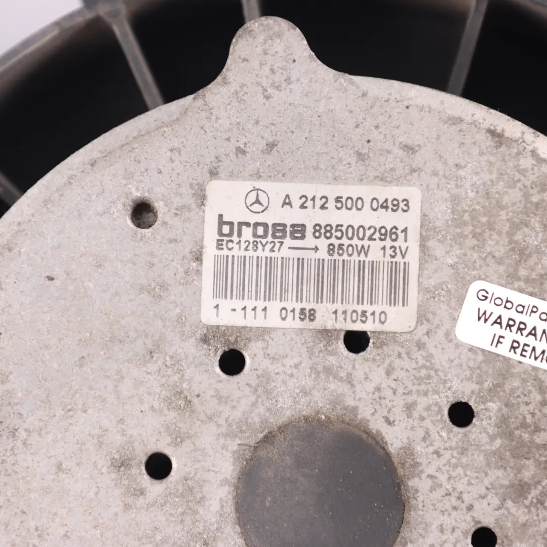 Mercedes W164 W251 Radiator Engine Cooling Fan Shroud Motor 850W - SKU A1645000093-1 - Part number A1645000093