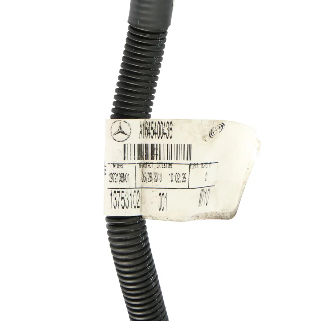 ML164 Cablaggio Alternatore Motore D'Avviamento OM642 per Mercedes con numero di parte A1645400436 Mercedes ML164 Cablaggio Alternatore Motore D'Avviamento OM642 - SKU A1645400436 - Numero di parte A1645400436