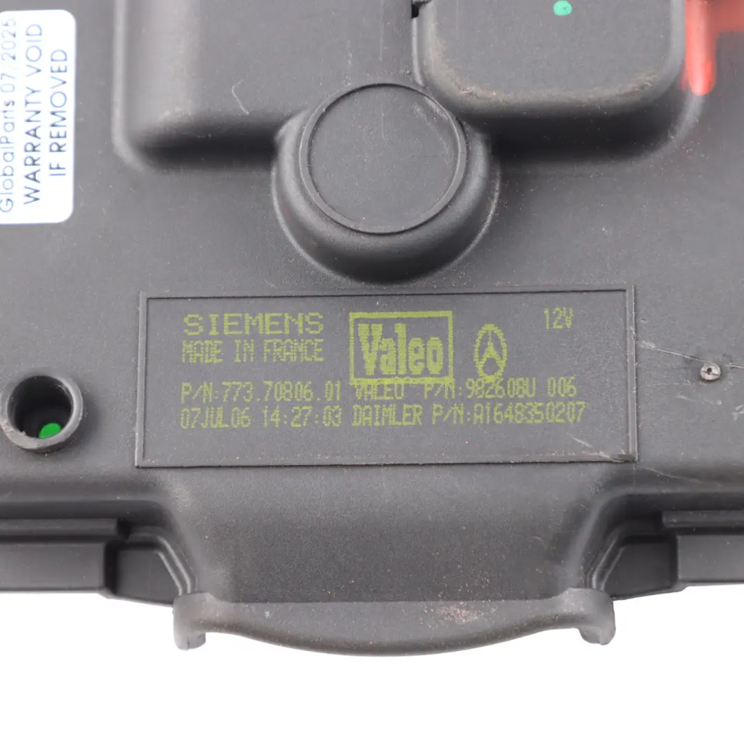 Mercedes W164 X164 Heater Blower Actuator Motor Fan Module Unit - SKU RHD-A1648350207-1 - Part number A1648350207