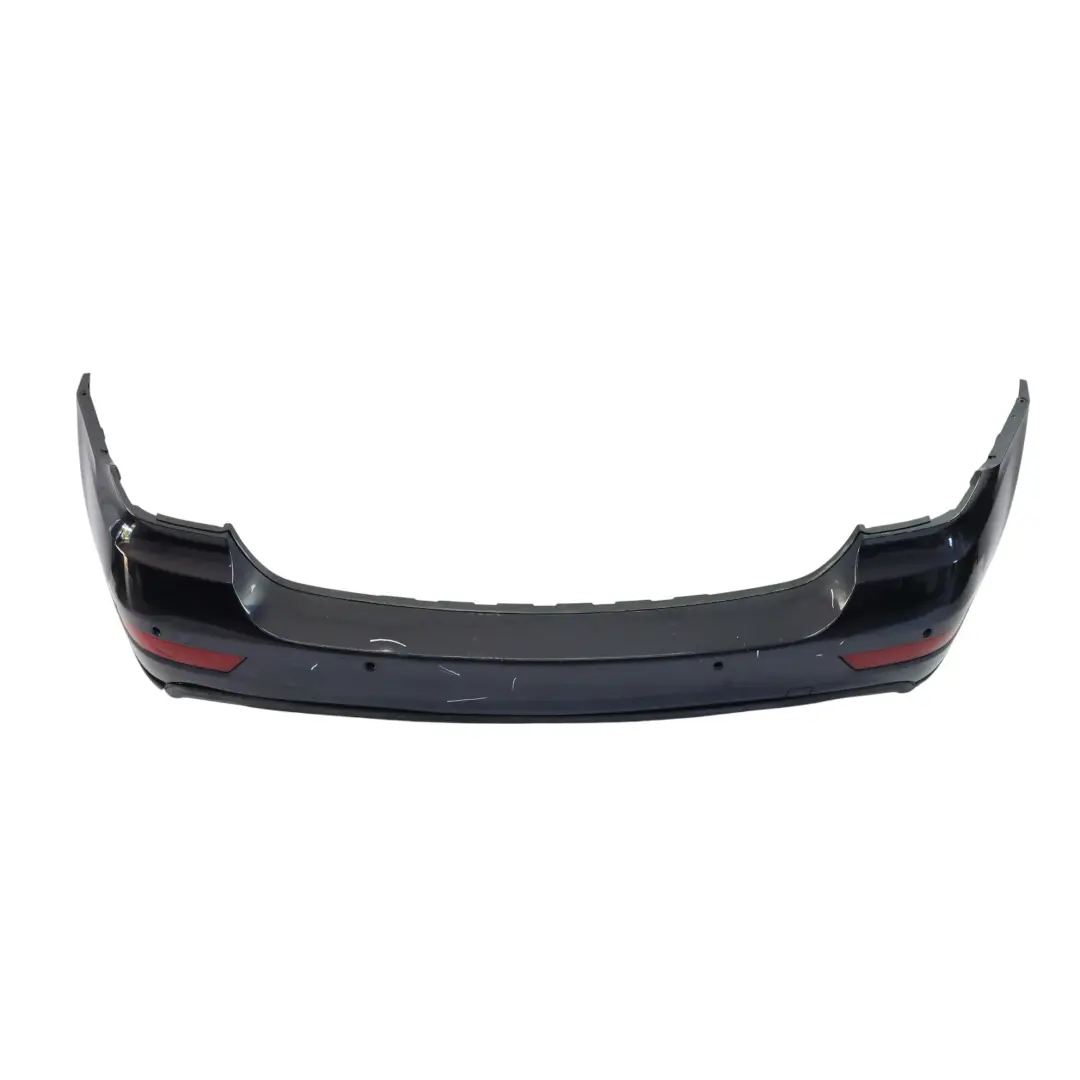 Bumper Parktronic Trim Panel Tanzanite Blue Metallic - 359 to Mercedes ML W164 Rear with Part number A1648802840 Mercedes ML W164 Rear Bumper Parktronic Trim Panel Tanzanite Blue Metallic - 359 - SKU A1648802840-TB - Part number A1648802840