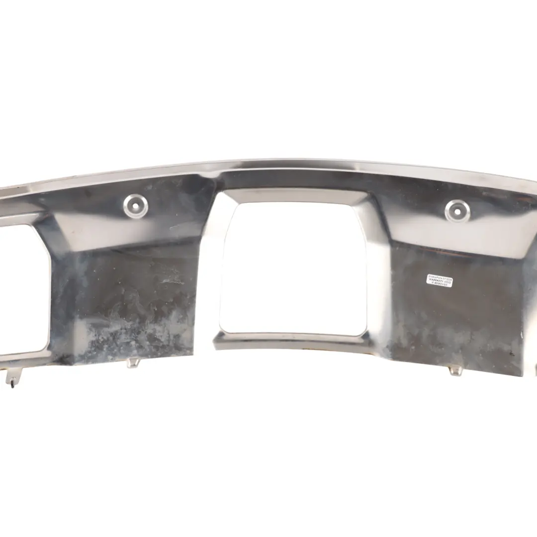 Mercedes W164 Bumper Trim Panel Front Center Grid Lower Cover Chrome - SKU A1648855223 - Part number A1648855223