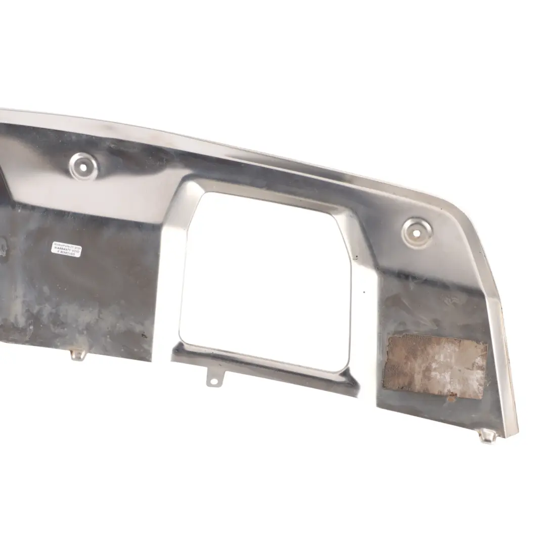 Mercedes W164 Bumper Trim Panel Front Center Grid Lower Cover Chrome - SKU A1648855223 - Part number A1648855223