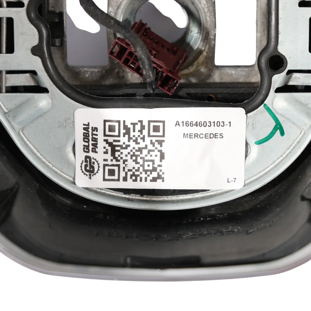 Steering Wheel NEW Black Leather Paddle Shift to Mercedes ML W166 with Part number A1664603103 Mercedes ML W166 Steering Wheel NEW Black Leather Paddle Shift - SKU A1664603103-1 - Part number A1664603103