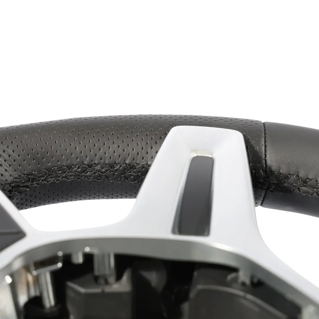 Mercedes ML W166 Steering Wheel NEW Black Leather Paddle Shift - SKU A1664603103-1 - Part number A1664603103