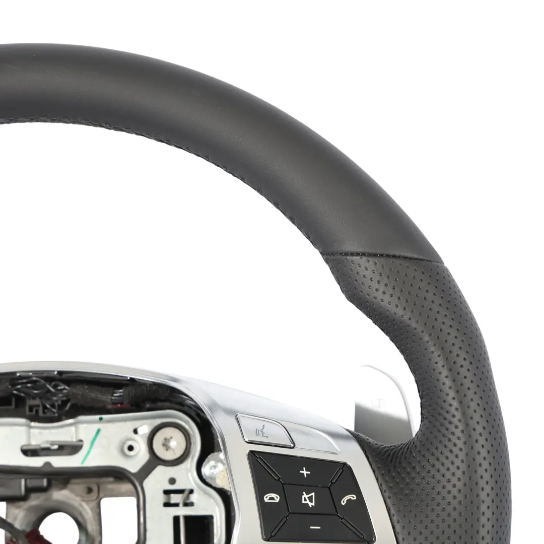 Steering Wheel NEW Black Leather Paddle Shift to Mercedes ML W166 with Part number A1664603103 Mercedes ML W166 Steering Wheel NEW Black Leather Paddle Shift - SKU A1664603103-1 - Part number A1664603103