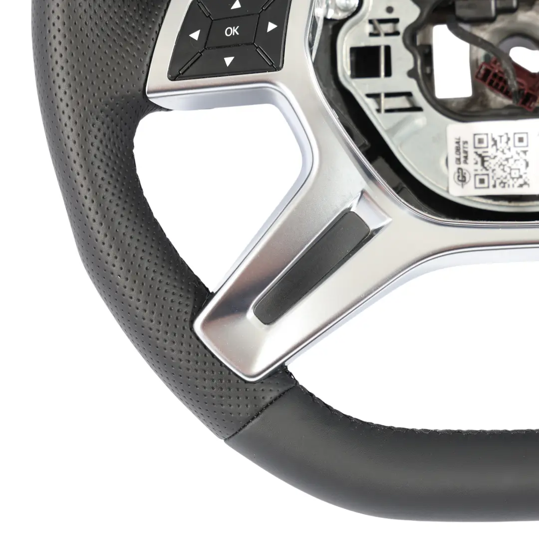 Mercedes ML W166 Volante NUOVO In Pelle Nera Paddle Shift - SKU A1664603103-1 - Numero di parte A1664603103