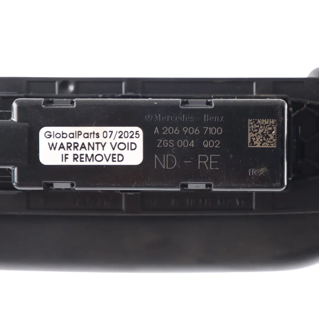  Roof Grab Mercedes W246 W213 Handle Light Rear Right O/S Black - SKU A1668100654-3 - Part number A1668100654
