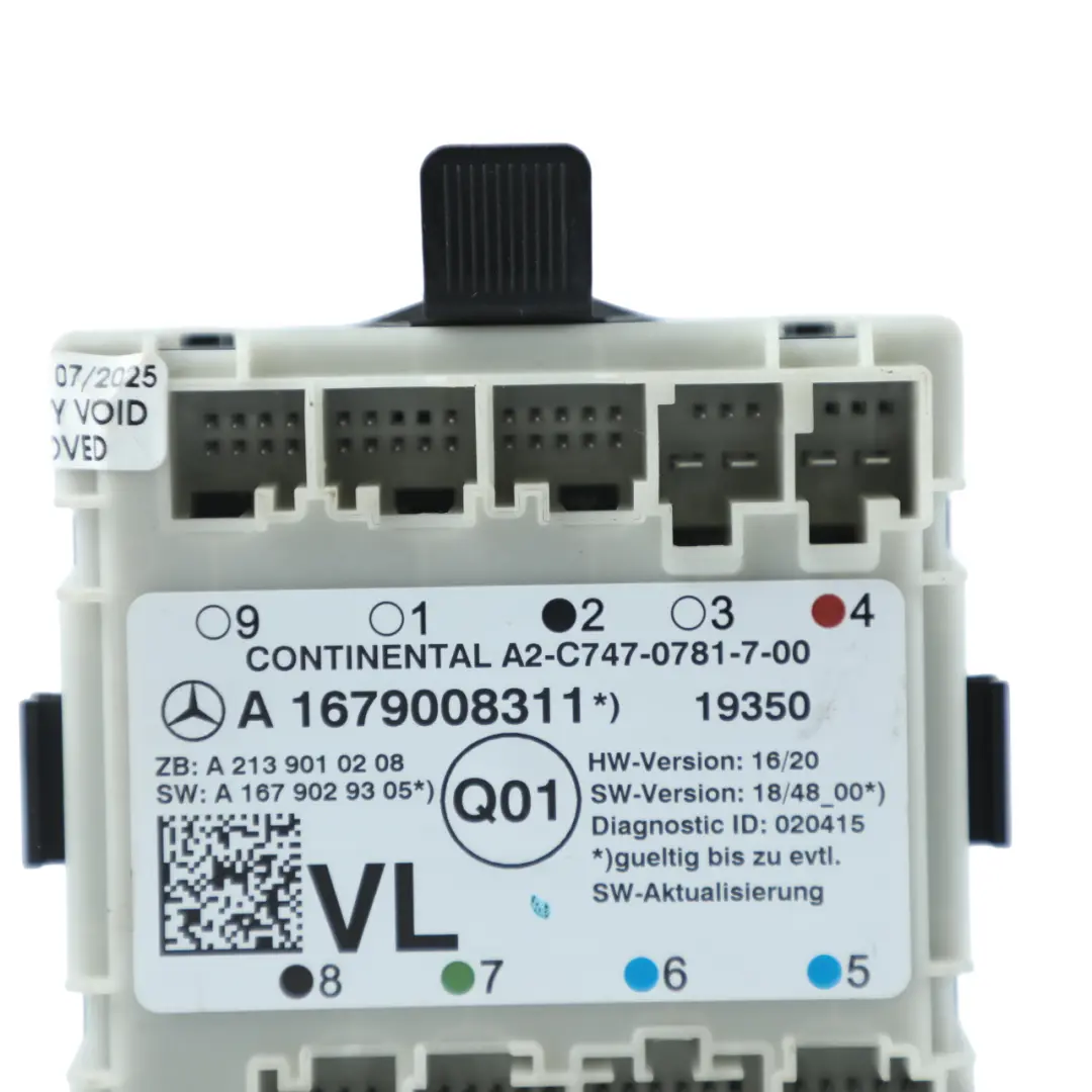 Mercedes C238 Door Control Unit Module ECU Front Left N/S - SKU A1679008311 - Part number A1679008311