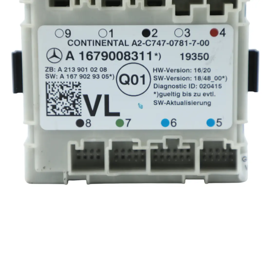 Door Control Unit Module ECU Front Left N/S to Mercedes C238 with Part number A1679008311 Mercedes C238 Door Control Unit Module ECU Front Left N/S - SKU A1679008311 - Part number A1679008311