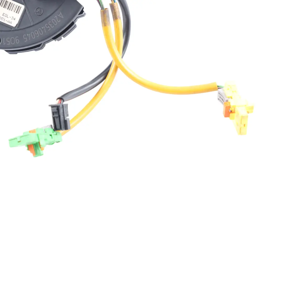 Steering Wheel Angle Sensor Wiper Stalk Squib A2035406045 to Mercedes W169 C209 with Part number A1694640518 Mercedes W169 C209 Steering Wheel Angle Sensor Wiper Stalk Squib A2035406045 - SKU A1694640518-1 - Part number A1694640518