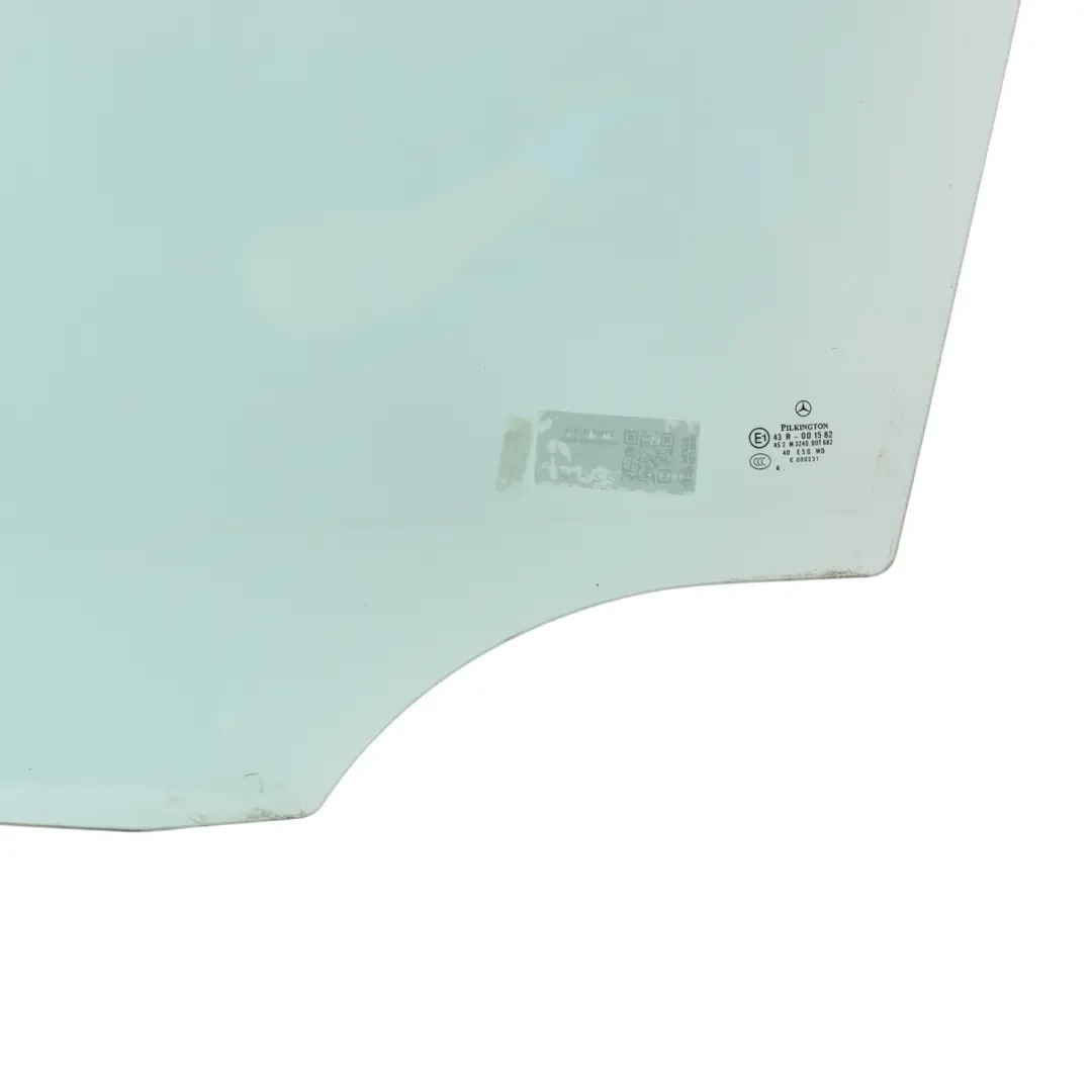 Front Door Side Window Glass AS2 Glazing Right O/S to Mercedes W169 with Part number A1697251310 Mercedes W169 Front Door Side Window Glass AS2 Glazing Right O/S - SKU A1697251310 - Part number A1697251310