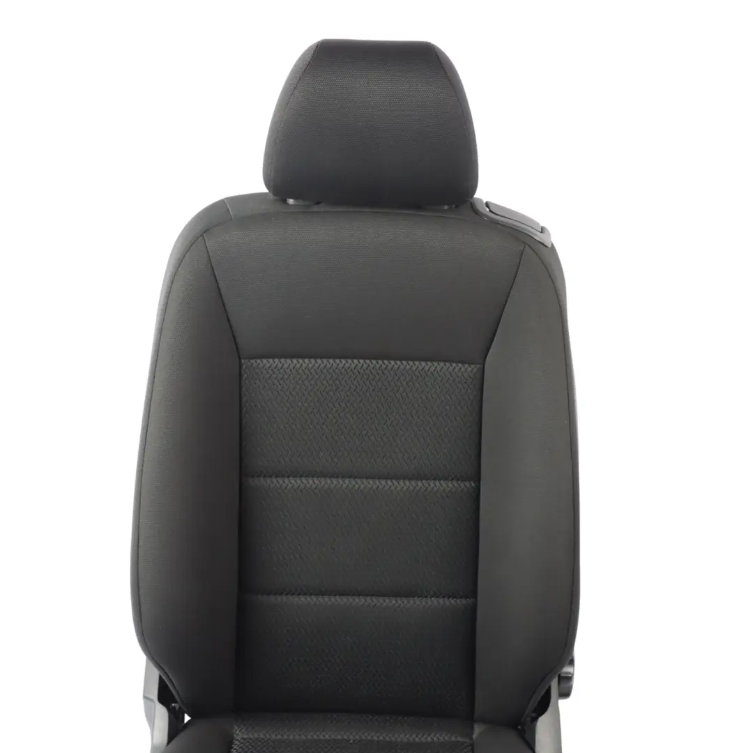 Mercedes W169 3 Door Front Seat Left N/S Interior Fabric Cloth Black Anthracite - SKU A1699101547-1 - Part number A1699101547