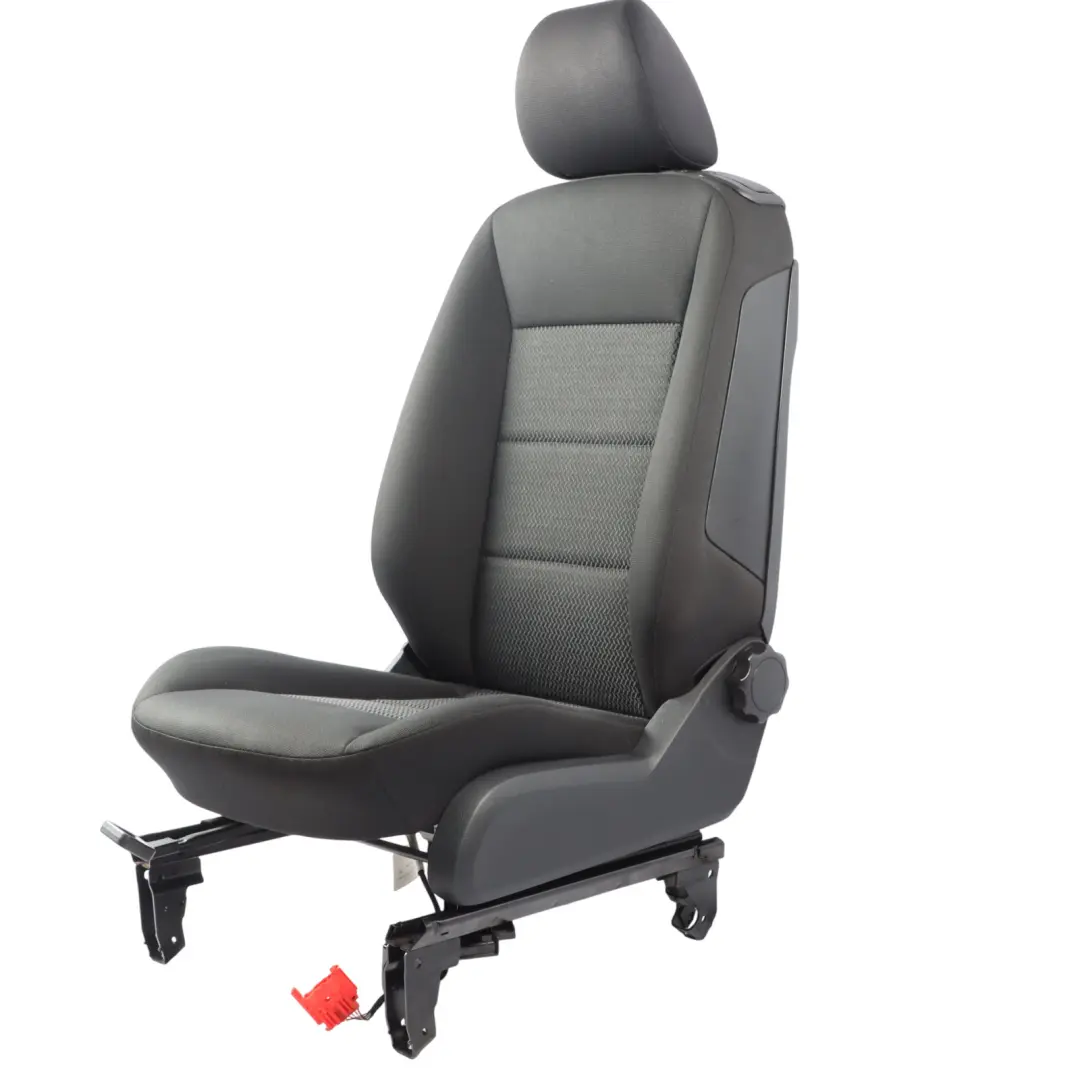 Door Front Seat Left N/S Interior Fabric Cloth Black Anthracite to Mercedes W169 3 with Part number A1699101547 Mercedes W169 3 Door Front Seat Left N/S Interior Fabric Cloth Black Anthracite - SKU A1699101547-1 - Part number A1699101547