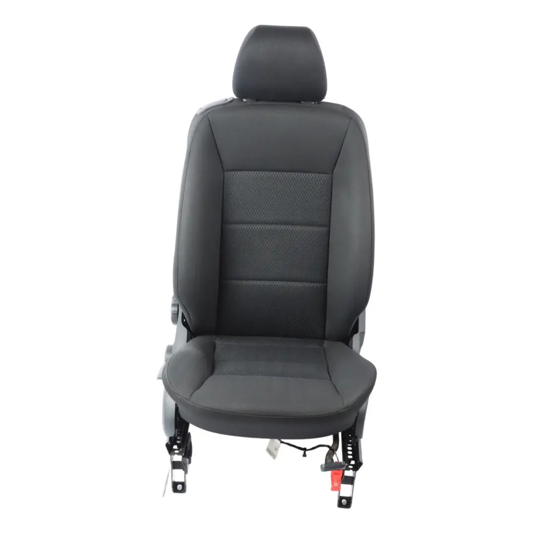Mercedes W169 3 Door Front Seat Cloth Interior Right O/S Black Anthracite - SKU A1699101847-1 - Part number A1699101847