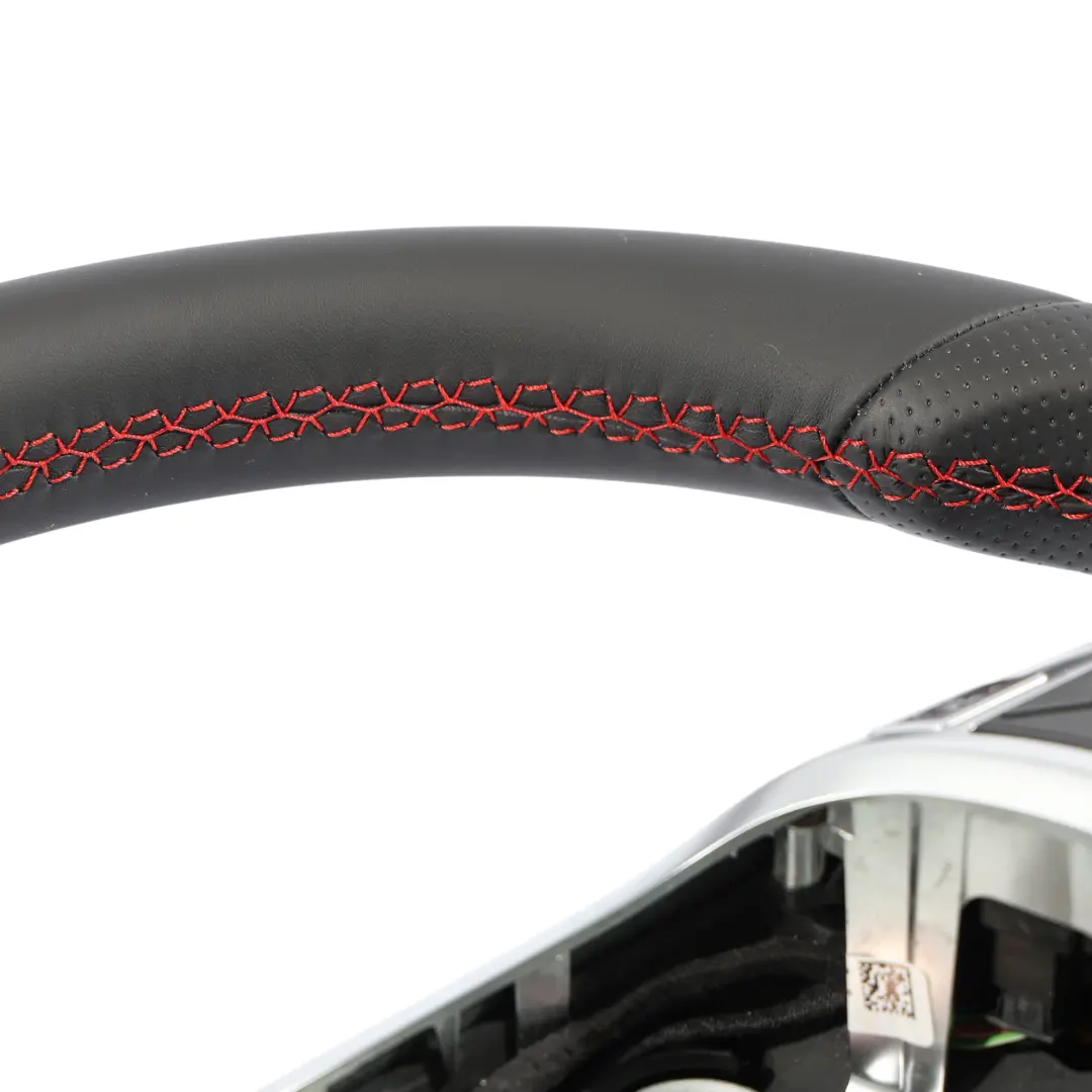 Mercedes W204 W207 W212 Neuf Cuir Noir Sport Volant Palettes Rouge Fils - SKU A1724602703-1 - Numéro de pièce A1724602703