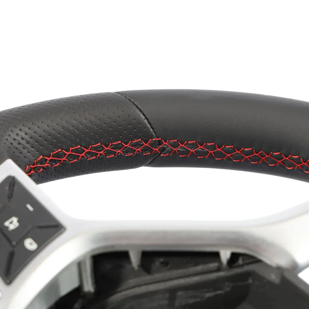 Steering Wheel Mercedes W204 W207 W212 NEW Leather Sport Paddle Shift Red Thread - SKU A1724602703-1 - Part number A1724602703
