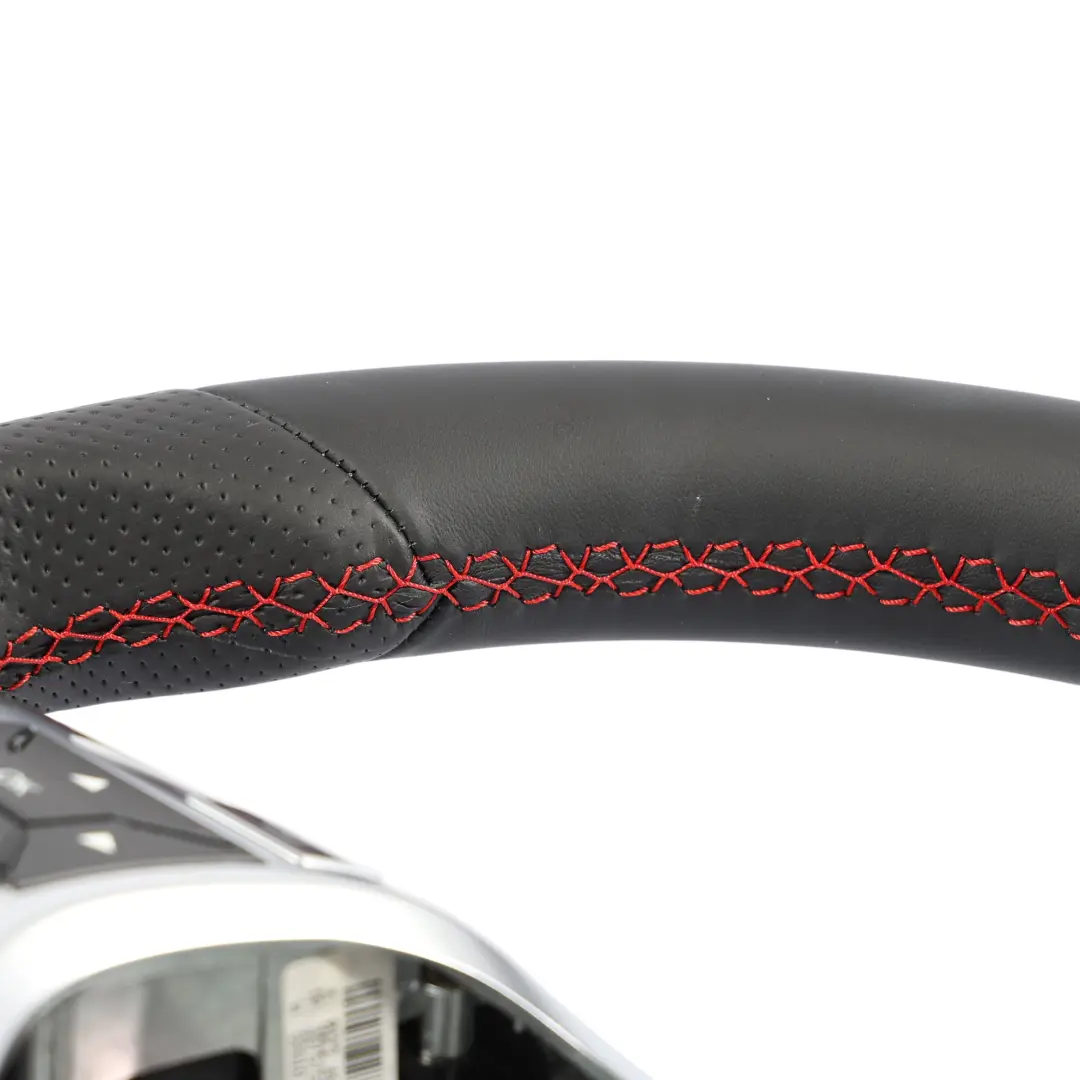 Mercedes W204 W207 W212 Neuf Cuir Noir Sport Volant Palettes Rouge Fils - SKU A1724602703-1 - Numéro de pièce A1724602703