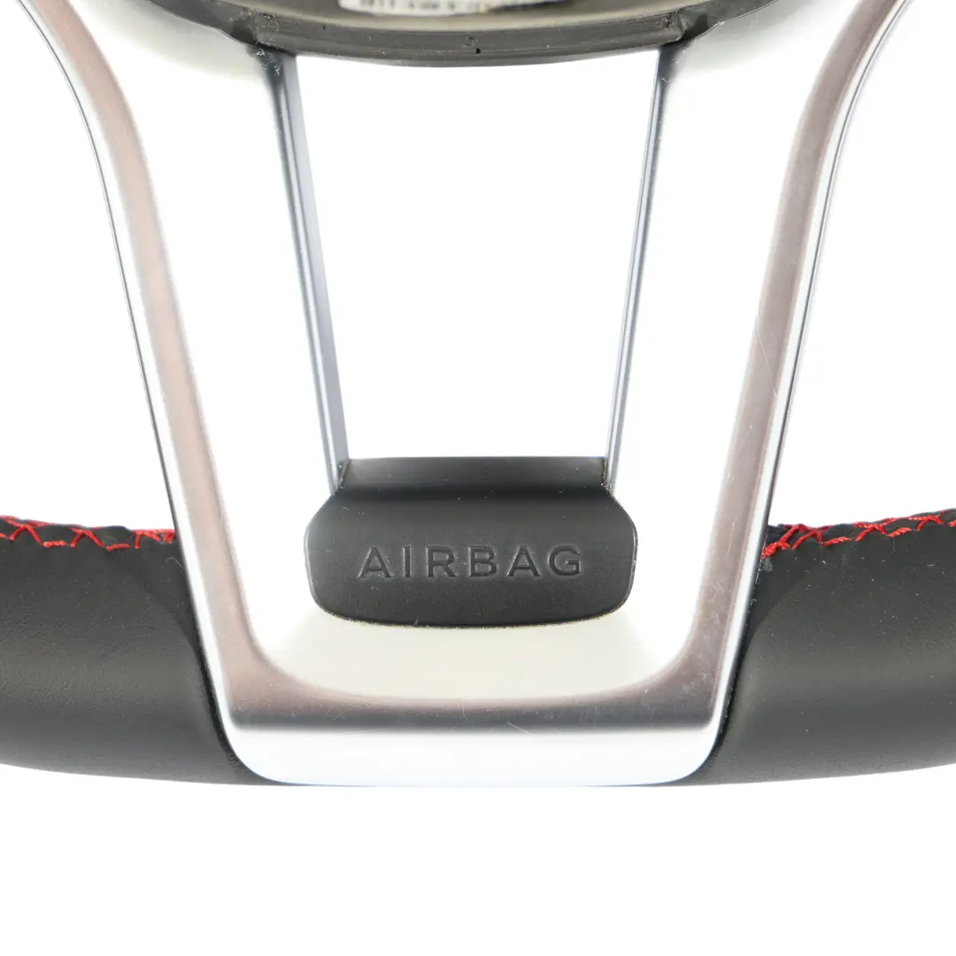 W156 W176 Steering Wheel NEW Black Leather Red Threads to Mercedes with Part number A1724608103 Mercedes W156 W176 Steering Wheel NEW Black Leather Red Threads - SKU A1724608103-1 - Part number A1724608103