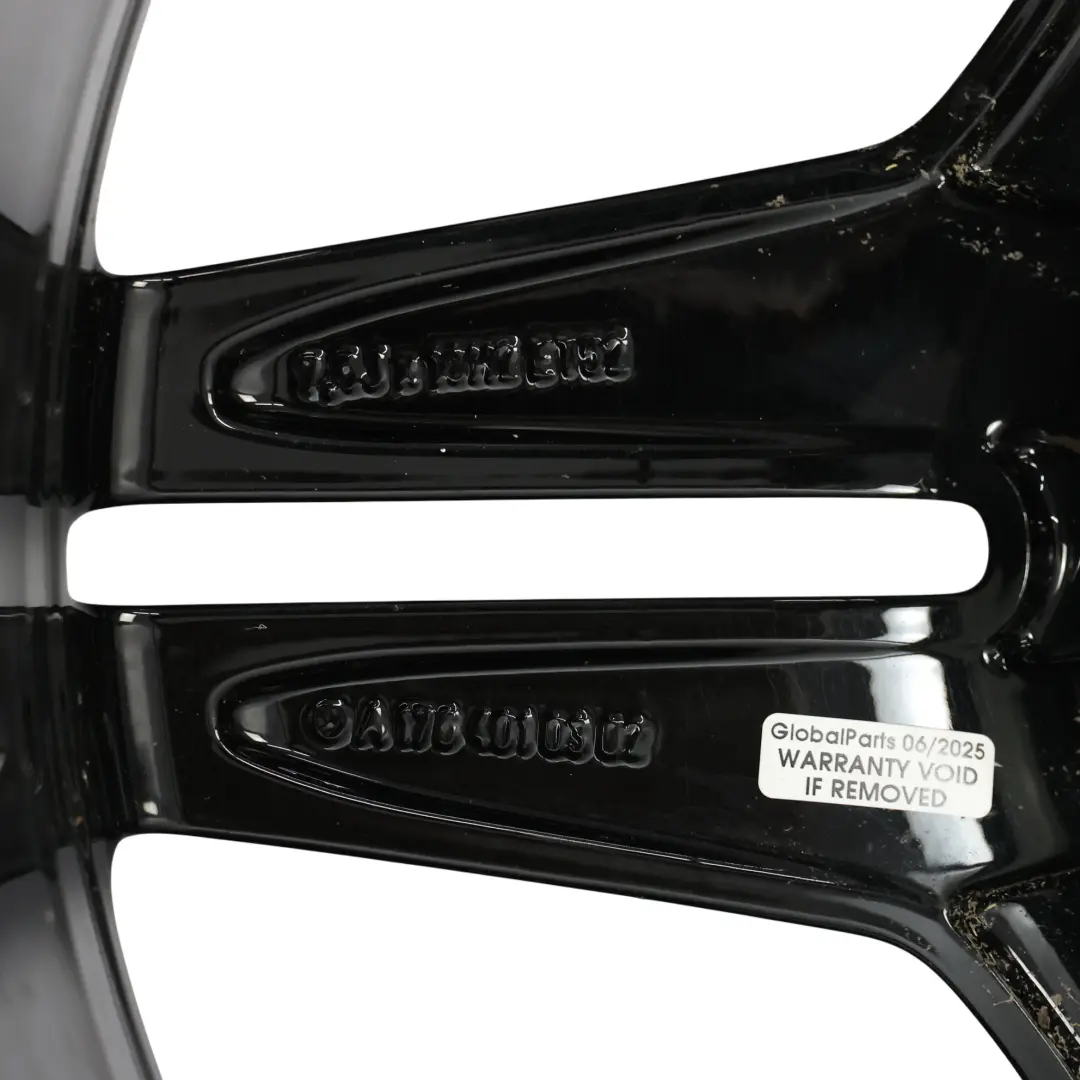  Llanta aleación Mercedes W176 AMG 18" 5 radios dobles ET:52 7.5J - SKU A1764010302-1 - Número de pieza A1764010302