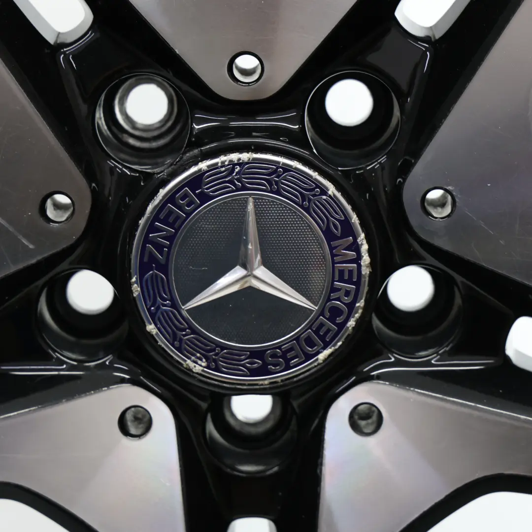 Mercedes W176 W246 AMG Cerchio In Lega 18" 5 Doppie Razze ET:52 7.5J - SKU A1764010302-3 - Numero di parte A1764010302
