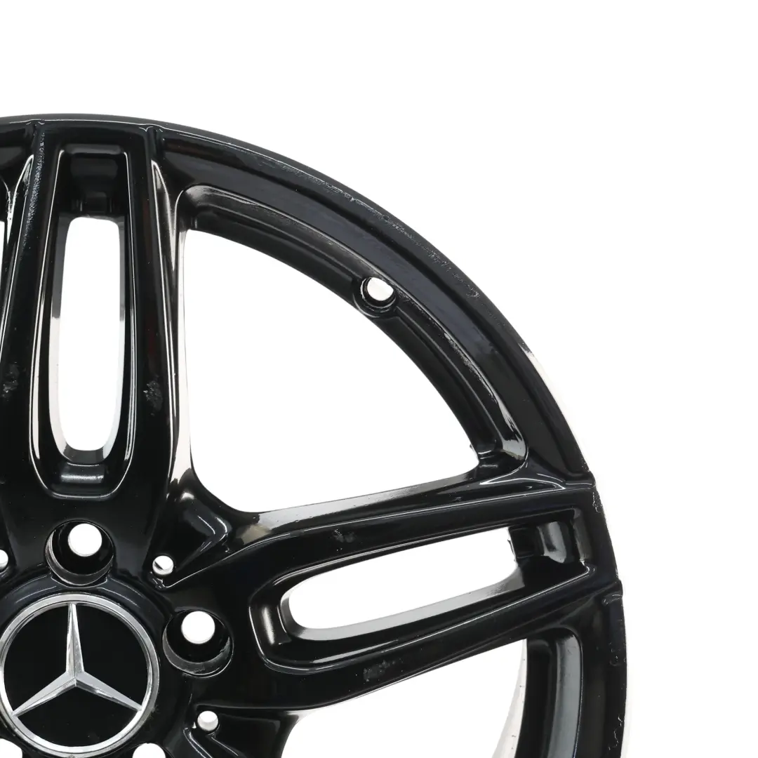 Llanta Aleación Negra 18" ET:52 7,5J Doble Radio para Mercedes W176 AMG con número de pieza A1764010700 Mercedes W176 AMG Llanta Aleación Negra 18" ET:52 7,5J Doble Radio - SKU A1764010700-5 - Número de pieza A1764010700