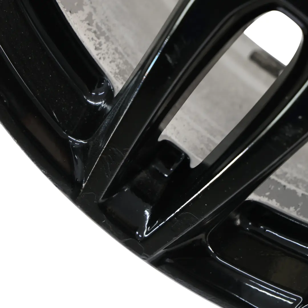 Mercedes W176 AMG Black Alloy Wheel Rim 18" ET:52 7,5J Double Spoke - SKU A1764010700-5 - Part number A1764010700