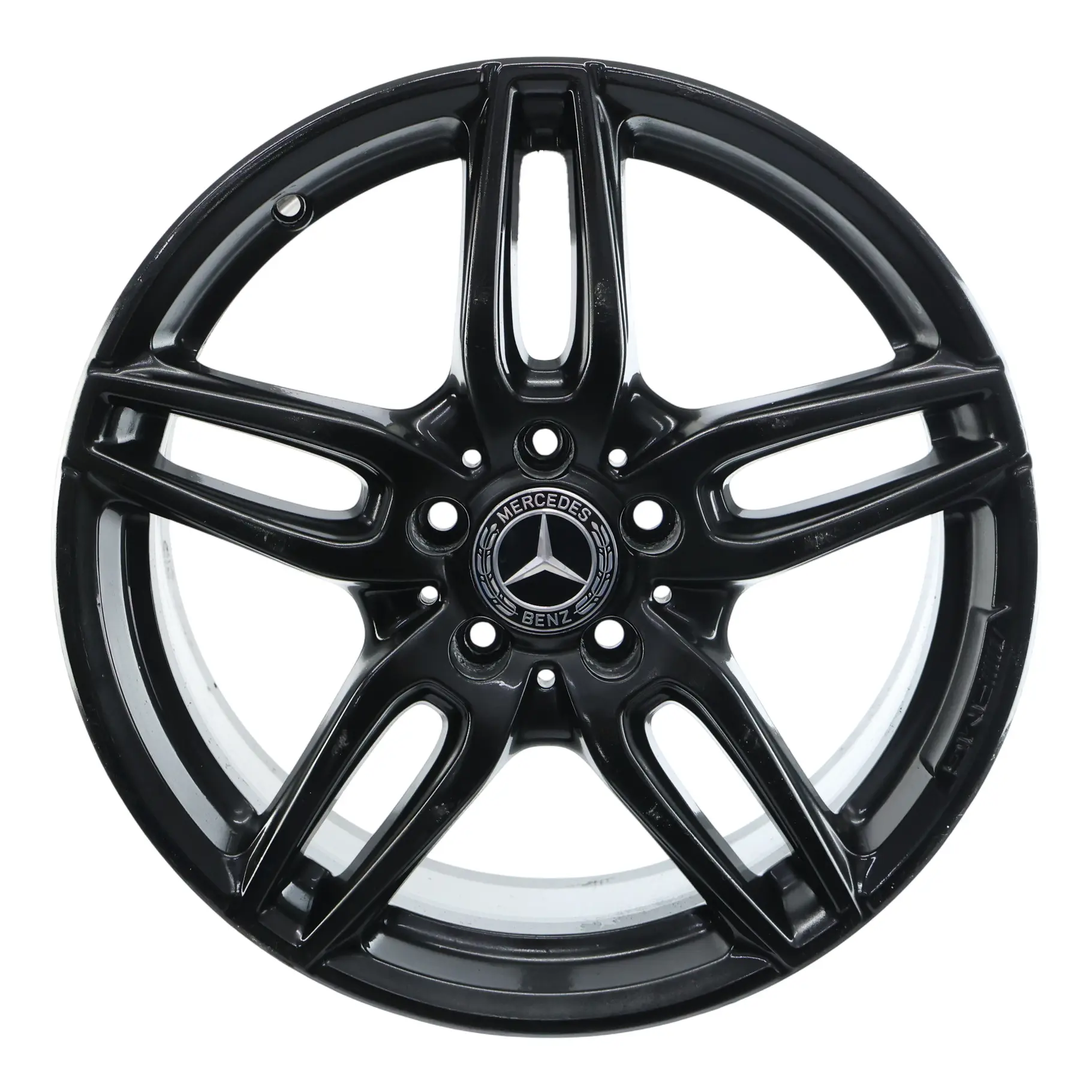 Mercedes W176 AMG Nero Cerchio In Lega 18" ET:52 7,5J Doppie Razze A1764010700