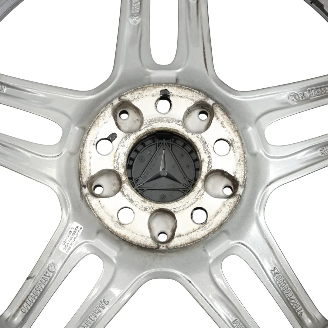 Llanta Aleación Negra 18" ET:52 7,5J Doble Radio para Mercedes W176 AMG con número de pieza A1764010700 Mercedes W176 AMG Llanta Aleación Negra 18" ET:52 7,5J Doble Radio - SKU A1764010700-6 - Número de pieza A1764010700