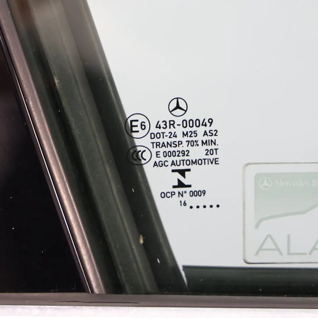 Mercedes W176 Tür vorne rechts Kosmos Black Schwarz Metallic - 191 - SKU A1767200205-KB - Teilenummer A1767200205