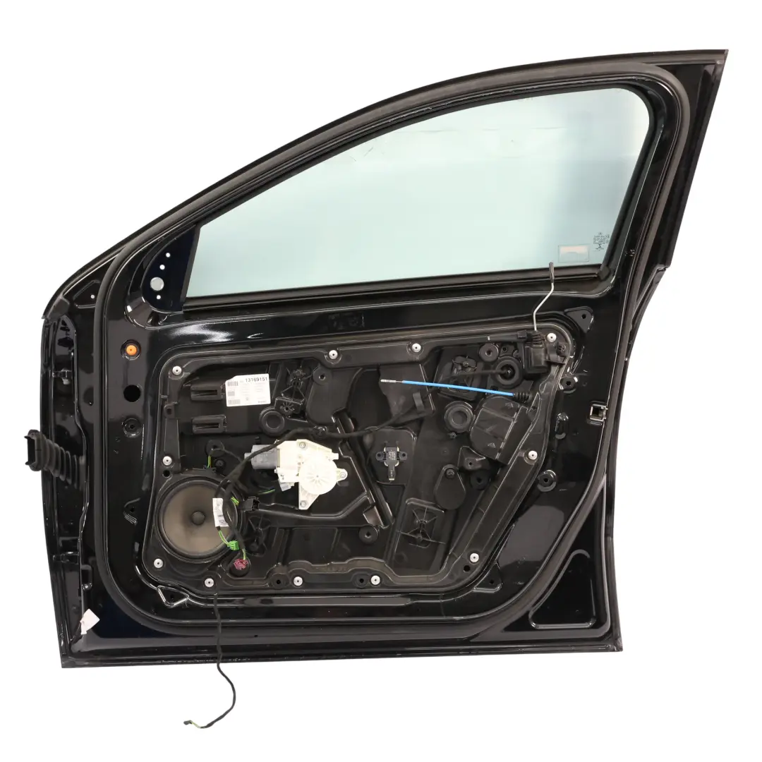 Mercedes W176 Tür vorne rechts Kosmos Black Schwarz Metallic - 191 - SKU A1767200205-KB - Teilenummer A1767200205