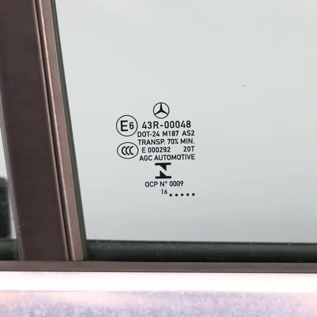 Mercedes W176 Door Rear Right O/S A-Class Kosmos Cosmic Black Metallic - 191 - SKU A1767300205-KB2 - Part number A1767300205