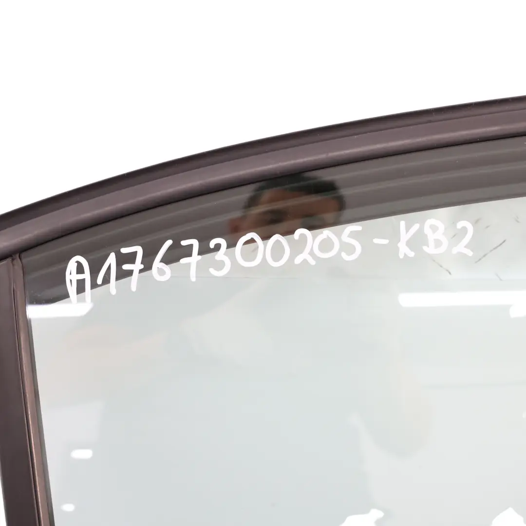 Mercedes W176 Door Rear Right O/S A-Class Kosmos Cosmic Black Metallic - 191 - SKU A1767300205-KB2 - Part number A1767300205