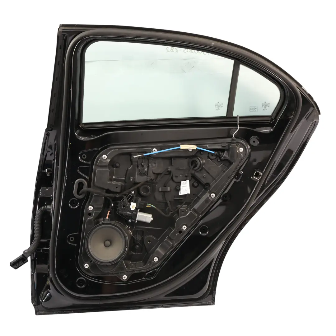 Mercedes W176 Door Rear Right O/S A-Class Kosmos Cosmic Black Metallic - 191 - SKU A1767300205-KB2 - Part number A1767300205