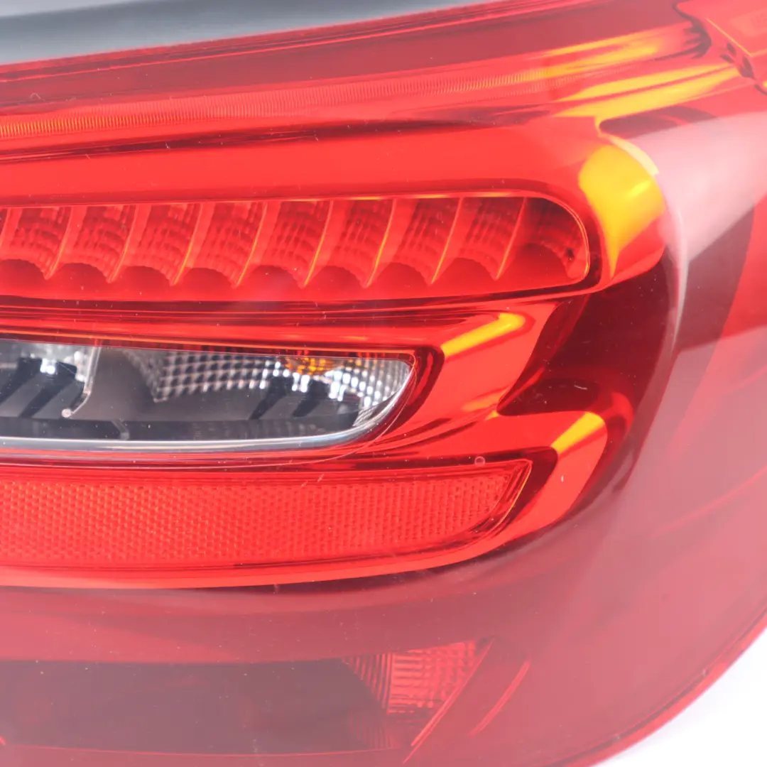 Right O/S Tail Light Lamp Side Panel to Mercedes W176 Rear with Part number A1769064900 Mercedes W176 Rear Right O/S Tail Light Lamp Side Panel - SKU A1769064900-2 - Part number A1769064900