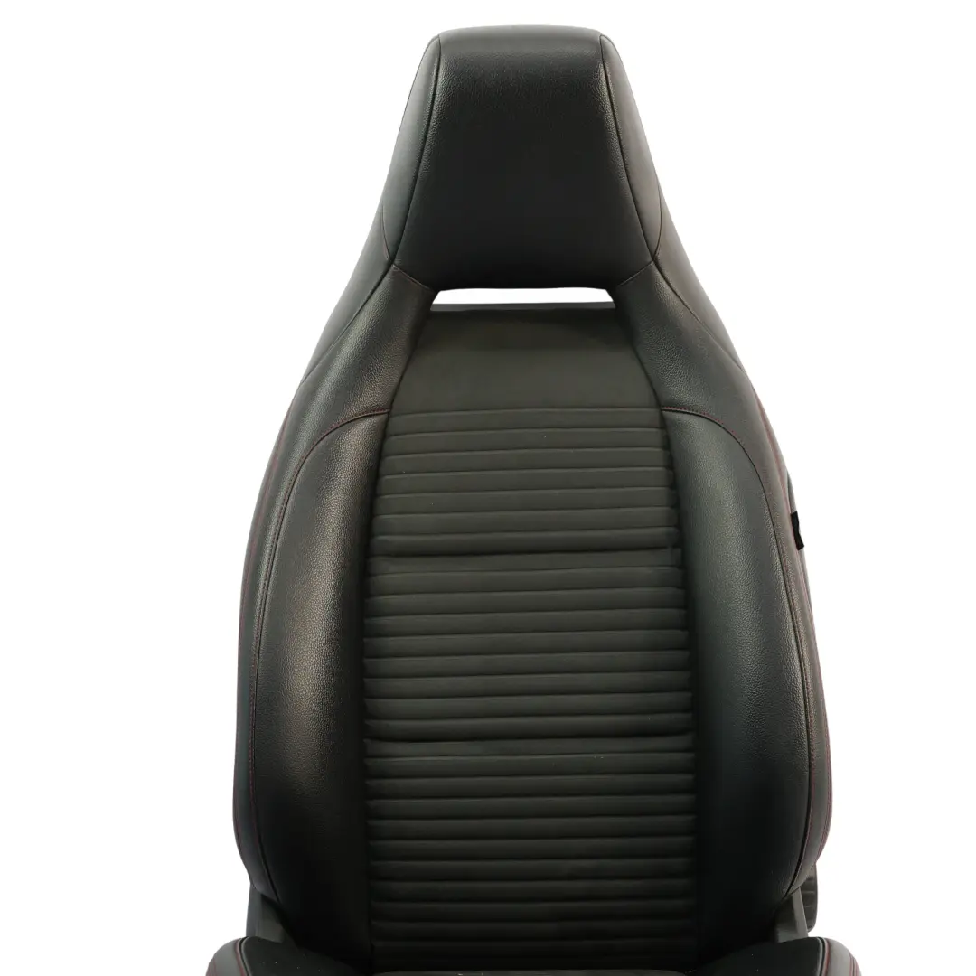 Front Seat Mercedes W176 Sport Left N/S Fabric Leather Red Threads to with Part number A1769106307 Front Seat Mercedes W176 Sport Left N/S Fabric Leather Red Threads - SKU A1769106307 - Part number A1769106307