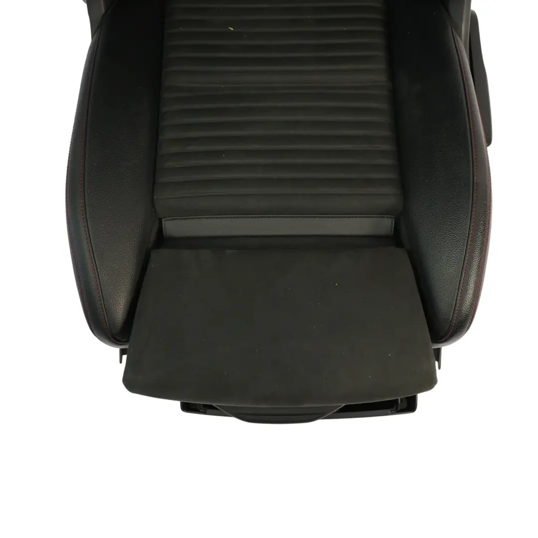 Sedile anteriore Mercedes W176 Sport Sinistro Tessuto Pelle Fili Rossi per con numero di parte A1769106307 Sedile anteriore Mercedes W176 Sport Sinistro Tessuto Pelle Fili Rossi - SKU A1769106307 - Numero di parte A1769106307