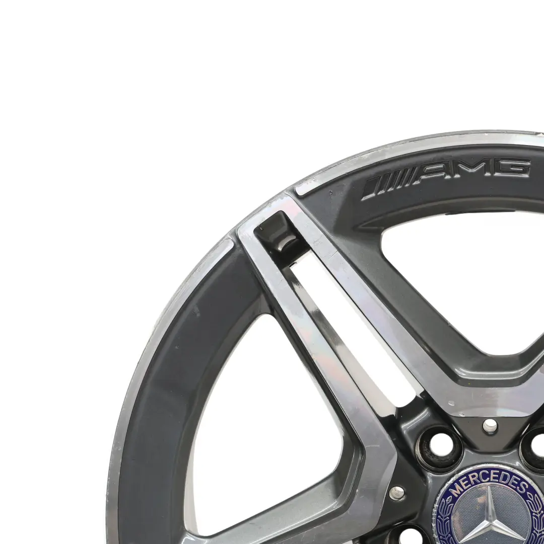 Alloy Wheel Rim 5 Double Spoke 18" 7,5J ET:49 to Mercedes W177 V177 AMG with Part number A1774011500 Mercedes W177 V177 AMG Alloy Wheel Rim 5 Double Spoke 18" 7,5J ET:49 - SKU A1774011500-6 - Part number A1774011500