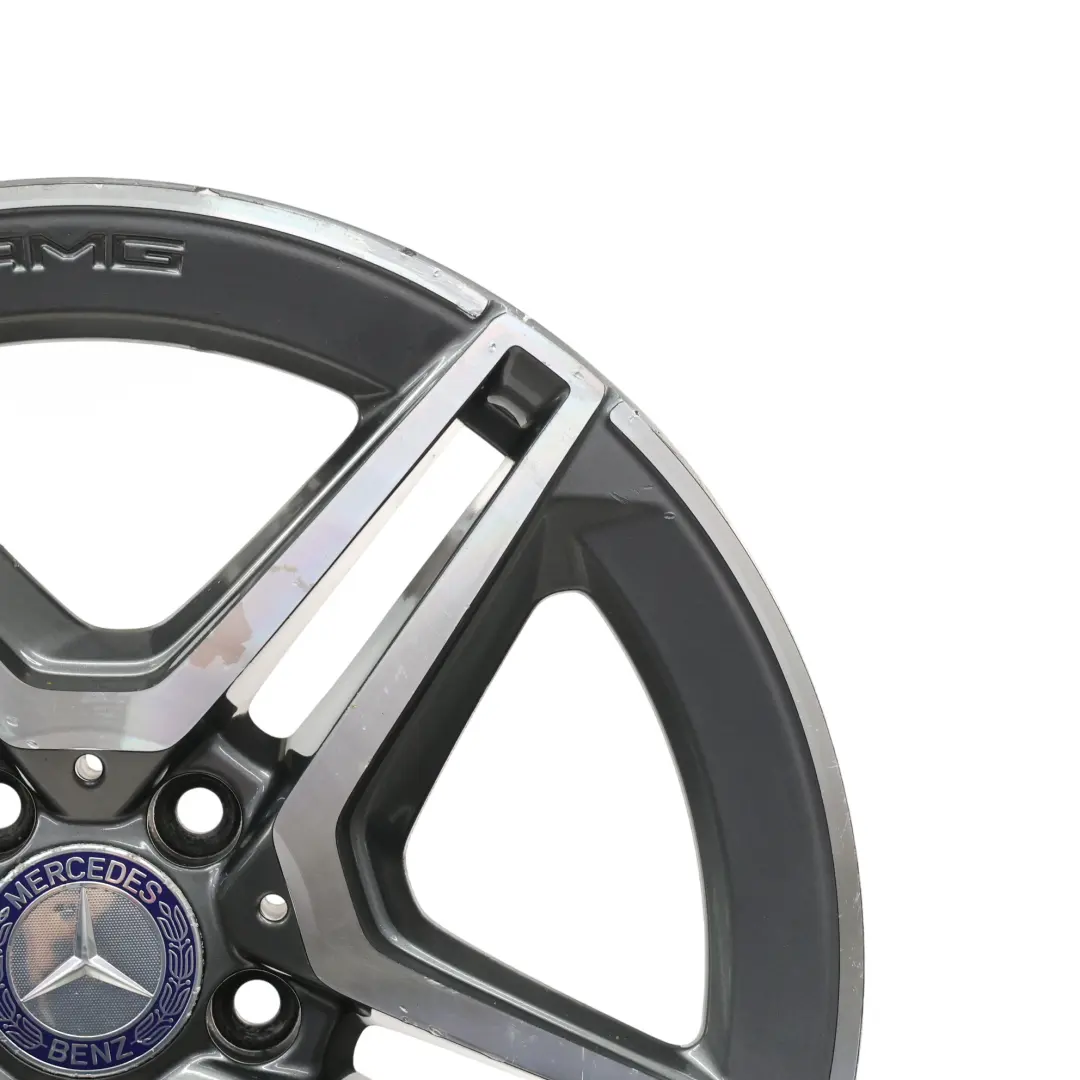 Alloy Wheel Rim 5 Double Spoke 18" 7,5J ET:49 to Mercedes W177 V177 AMG with Part number A1774011500 Mercedes W177 V177 AMG Alloy Wheel Rim 5 Double Spoke 18" 7,5J ET:49 - SKU A1774011500-6 - Part number A1774011500