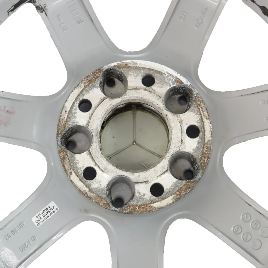 Mercedes W203 Jante En Alliage À 7 Branches Argent 16" ET:31 7J - SKU A2034013002-1 - Numéro de pièce A2034013002