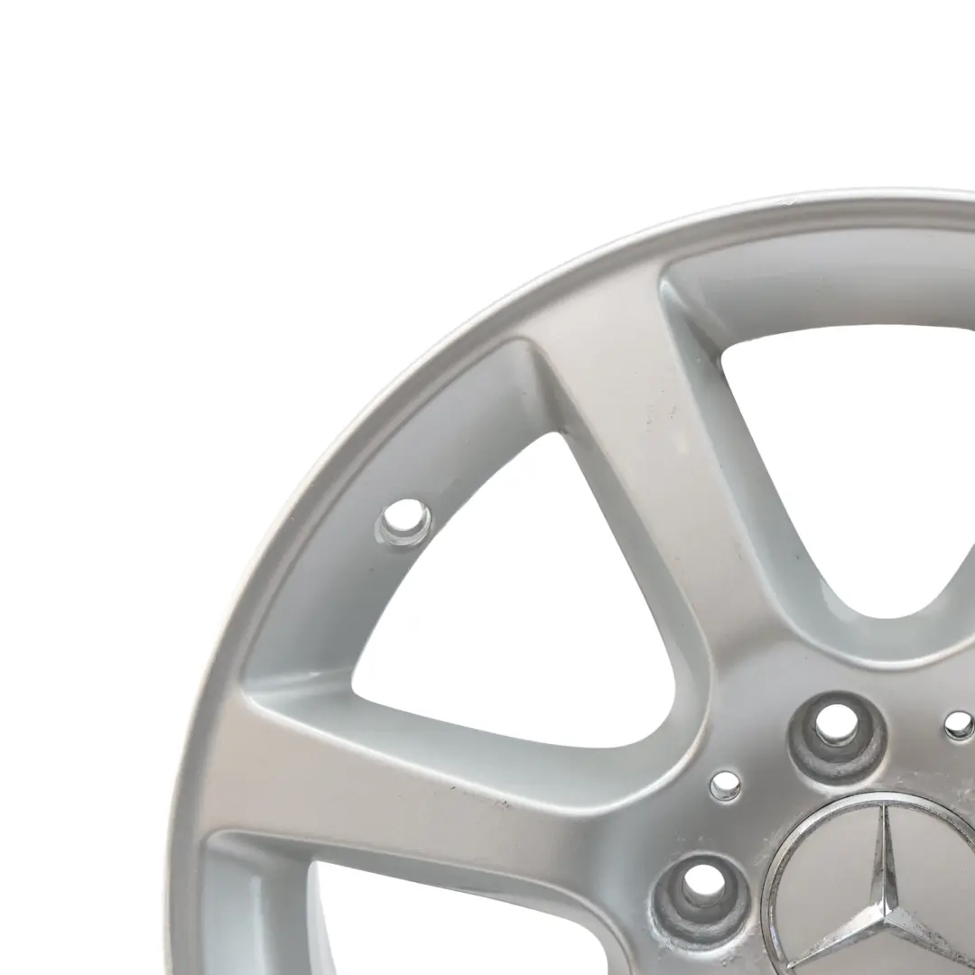 Mercedes W203 Wheel Rim Alloy 7 Spoke Silver 16" ET:31 7J - SKU A2034013002-1 - Part number A2034013002