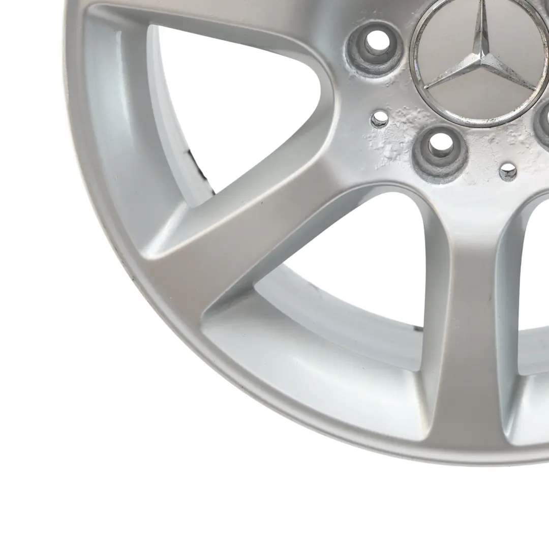 Mercedes W203 Wheel Rim Alloy 7 Spoke Silver 16" ET:31 7J - SKU A2034013002-1 - Part number A2034013002